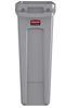 FG354060GRAY - Collecteur Slim Jim gris avec aeration 87 L