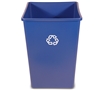 Bac interieur pour poubelle Rubbermaid Landmark bleu