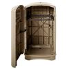 Collecteur dechet Landmark Rubbermaid beige