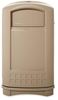 Collecteur dechet Landmark Rubbermaid beige