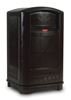 Collecteur dechet Landmark Rubbermaid noir