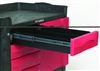 Chariot de manutention Rubbermaid TradeMasters 4 tiroirs 1 porte