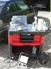 Chariot de travail Rubbermaid mobile