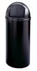 FG816088BLA - Poubelle Rubbermaid Marshal obus 56,8 L noir