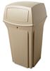 FG843088BEIG - Poubelle conteneur Rubbermaid Ranger 132,5 litres Beige