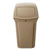 FG843088BEIG - Poubelle conteneur Rubbermaid Ranger 132,5 litres Beige