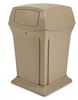 FG917188BEIG - Poubelle conteneur Rubbermaid Ranger 170 L avec 2 clapets beige