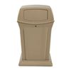 FG917188BEIG - Poubelle conteneur Rubbermaid Ranger 170 L avec 2 clapets beige