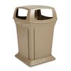 FG917388BEIG - Poubelle conteneur Ranger 170 L  Rubbermaid avec 4 ouvertures beige