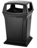 FG917388BLA - Poubelle conteneur Rubbermaid Ranger 170 L 4 ouvertures noir