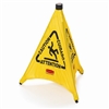 Panneau sol glissant cone parapluie Rubbermaid