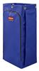 Sac de recyclage bleu Rubbermaid 128 litres