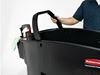 Collecteur mega brut 450L Rubbermaid