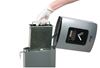 Cendrier exterieur Rubbermaid Metropolitan station noir