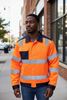 Veste haute visibilité orange gleam