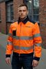 Veste haute visibilité orange gleam