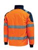 Parka haute visibilité hiver orange backer 3en1