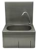 Lave main inox 304 avec dosseret