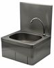 Lave main inox 304 avec dosseret