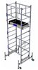 Echafaudage valise pliant aluminium hauteur travail 4 m