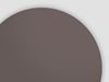 Nappe ronde jetable D240 anthracite non tissé par 12