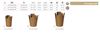 Pasta box en carton 780ml kraft colis de 500