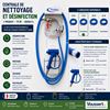 POS1150APA0 - Centrale de nettoyage desinfection 1 produit 15 m basic bidon 5 L