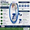 POS1250APA0 - Centrale de nettoyage desinfection 1 produit 25 m basic bidon 5 L