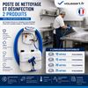 POS2150BPA0 - Centrale de nettoyage lavage 2 produits tuyau 15 m basic bidon 10 L