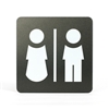Pictogramme wc mixte