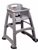 Chaise pour enfant Rubbermaid Sturdy Chair grise