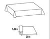 Nappe spunbond 20m vert sapin