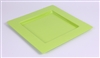 Sous assiette plastique carree anis par 72