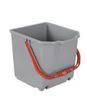 Seau chariot ménage 18L rouge