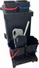 Seau chariot menage 6L rouge