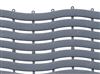 Caillebotis pour milieux humides 0,6x16m gris