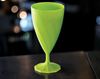 Verre jetable cristal à vin 15 cl anis