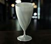 Verre jetable cristal à vin 15 cl argent