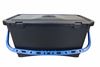 Seau chariot 22L frange pré imprégnation bleu