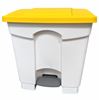 Poubelle cuisine HACCP 30 L jaune pedale