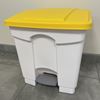 Poubelle cuisine HACCP 30 L jaune pedale