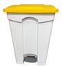 Poubelle cuisine HACCP 70 L jaune pedale