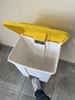 Poubelle cuisine HACCP 70 L jaune pedale