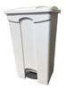 Poubelle cuisine HACCP 90 L a pedale blanche