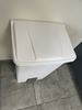 Poubelle cuisine HACCP 90 L a pedale blanche
