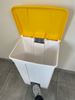 Poubelle cuisine HACCP 90 L jaune pedale