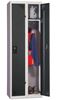 Vestiaire metallique industrie propre colonne depart