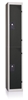 Vestiaire multicases 2 cases superposees colonne depart Larg 300mm