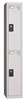 Vestiaire multicases 2 cases superposees colonne depart Larg 400mm