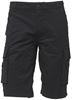 WEY132BC - Bermuda cargo de travail noir carbone Summer